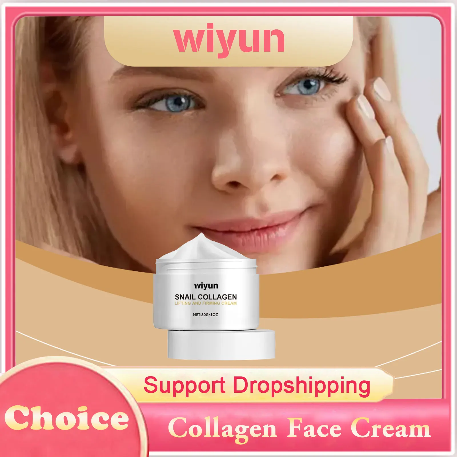 Collagen Face Cream Anti Aging Reduces Fine Lines Lifting Firming Brightening Long Lasting Moisturizing Rejuvenating Face Cream
Collagen Face Cream Anti Aging Reduces Fine Lines Lifting Firming Brightening Long Lasting Moisturizing Rejuvenating Face Cream