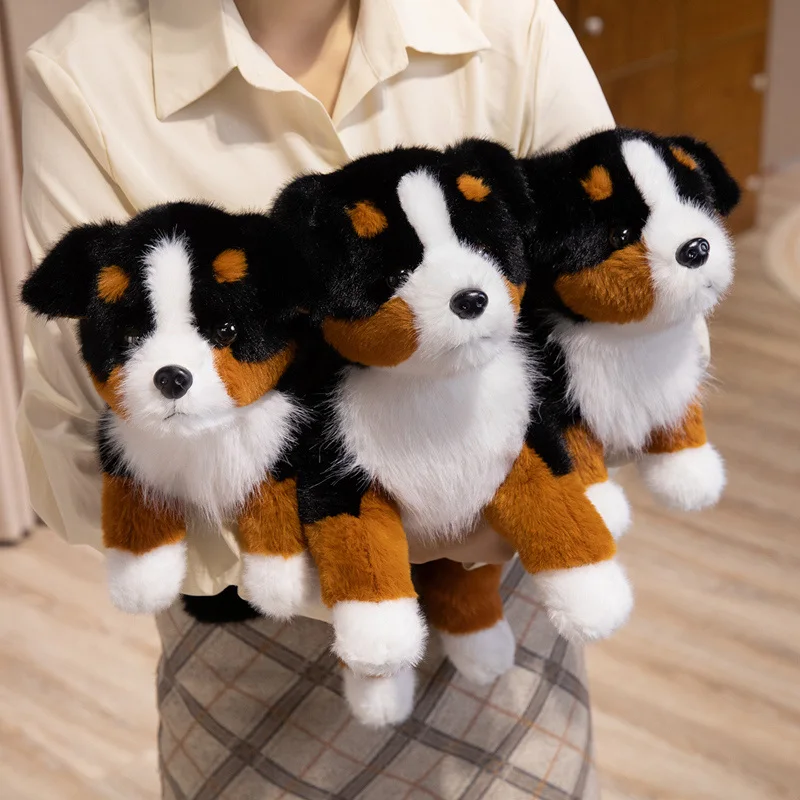 Adorable Bernese Mountain Dog Plush Toy Three Postures Black White Tan Stuffed Animal With Sofa Accent Fun Gift Gentle
Adorable Bernese Mountain Dog Plush Toy Three Postures Black White Tan Stuffed Animal With Sofa Accent Fun Gift Gentle
