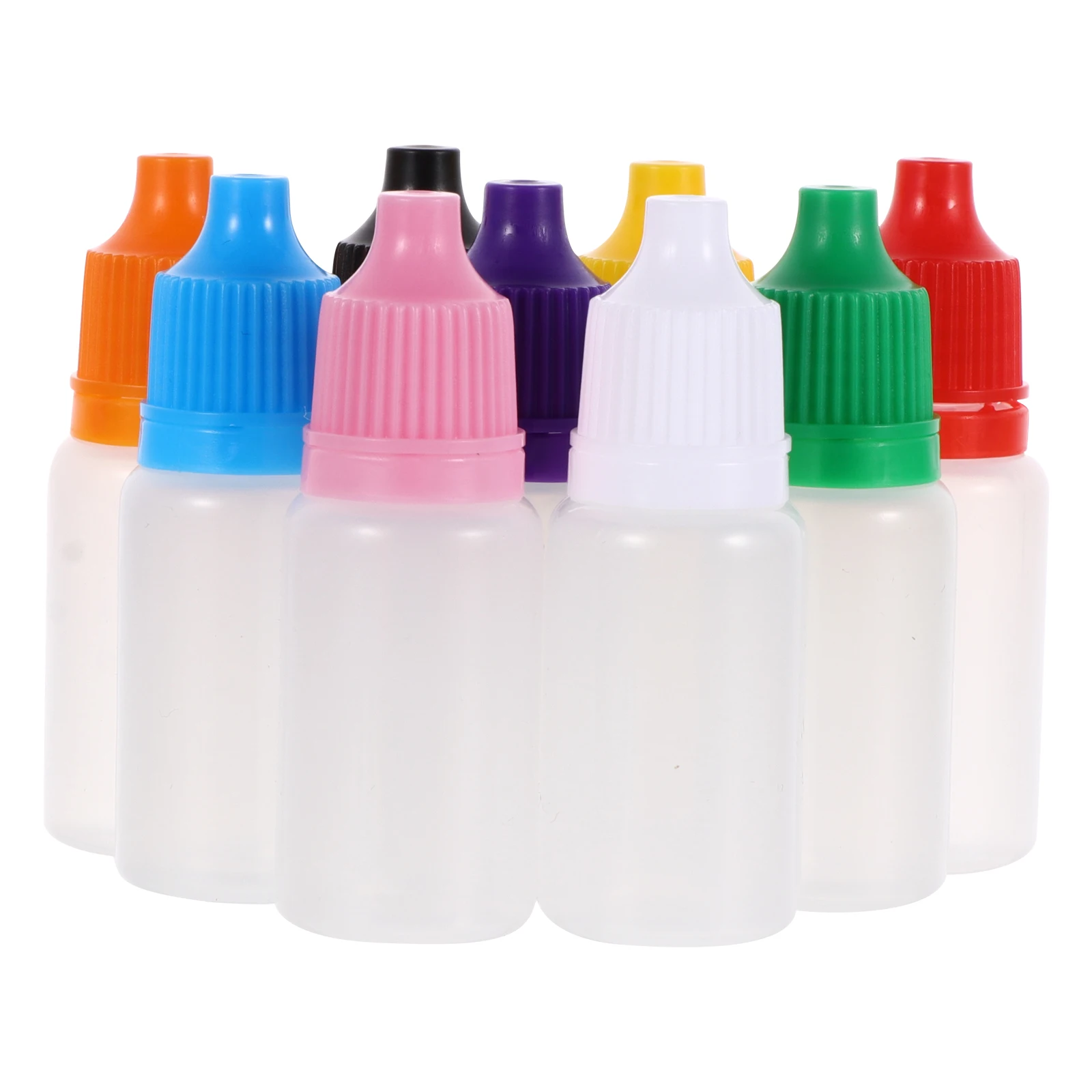 50pcs Eye Dropper Bottles 10ml Refillable Squeeze PE Lab Portable Liquid Containers Translucent Plastic
50pcs Eye Dropper Bottles 10ml Refillable Squeeze PE Lab Portable Liquid Containers Translucent Plastic
