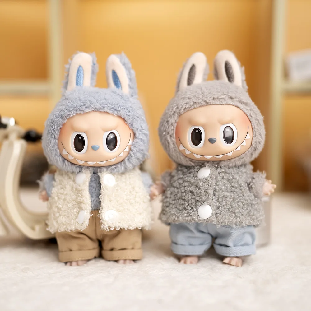 For 10cm Cotton Dolls Clothes Soft Plush Coat Pants Dress Up Doll Accessories Sitting Party Changing Dress Game DIY Toys
For 10cm Cotton Dolls Clothes Soft Plush Coat Pants Dress Up Doll Accessories Sitting Party Changing Dress Game DIY Toys