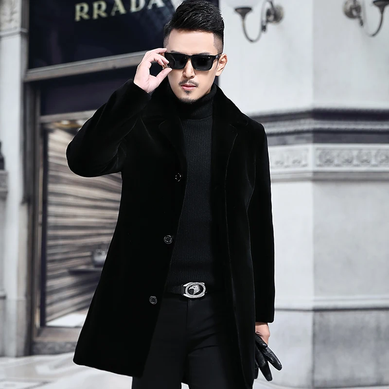 2023 Autumn Winter Men's New Long Genuine Fur Jackets Male Real Lamb Fur Outerwear Men Single Breasted Thick Warm Coats P469
2023 Autumn Winter Men's New Long Genuine Fur Jackets Male Real Lamb Fur Outerwear Men Single Breasted Thick Warm Coats P469