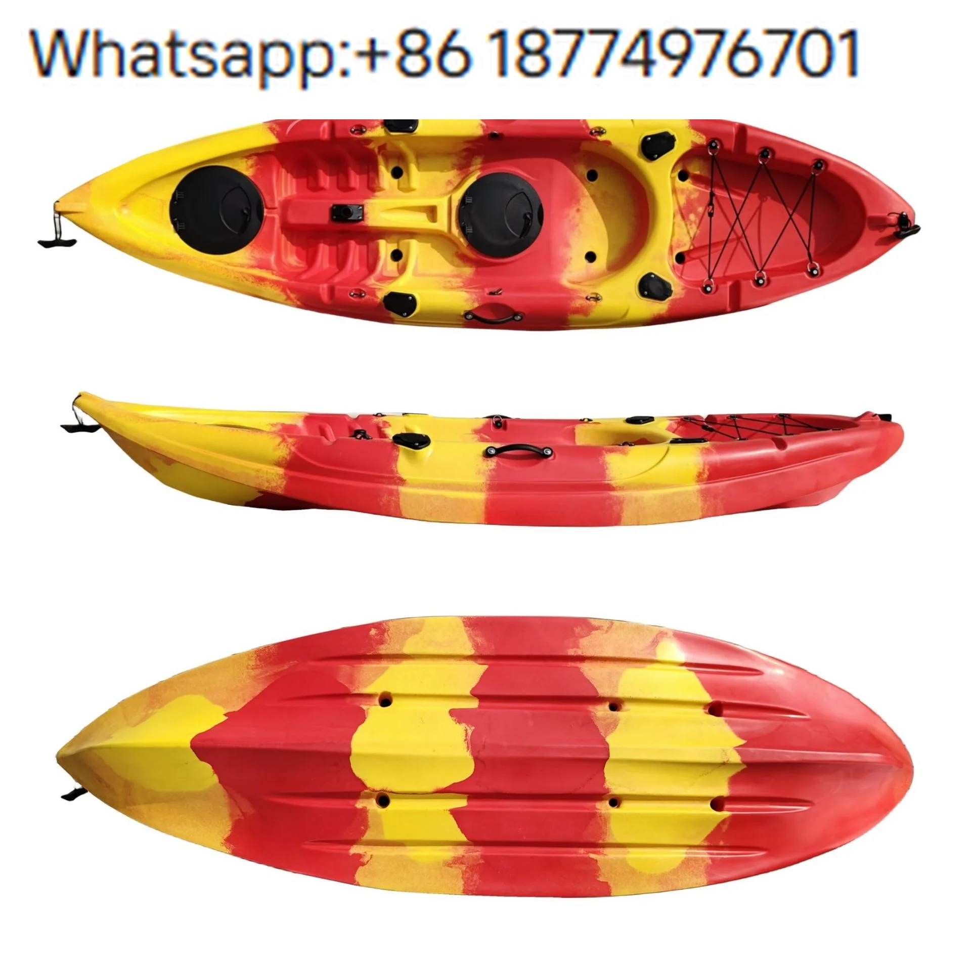 Outdoors 9FT Single Fishing Ka Canoe HDPE Hull Material Beginner-Friendly Plastic Water Sports Boat 1-Year for River
Outdoors 9FT Single Fishing Ka Canoe HDPE Hull Material Beginner-Friendly Plastic Water Sports Boat 1-Year for River