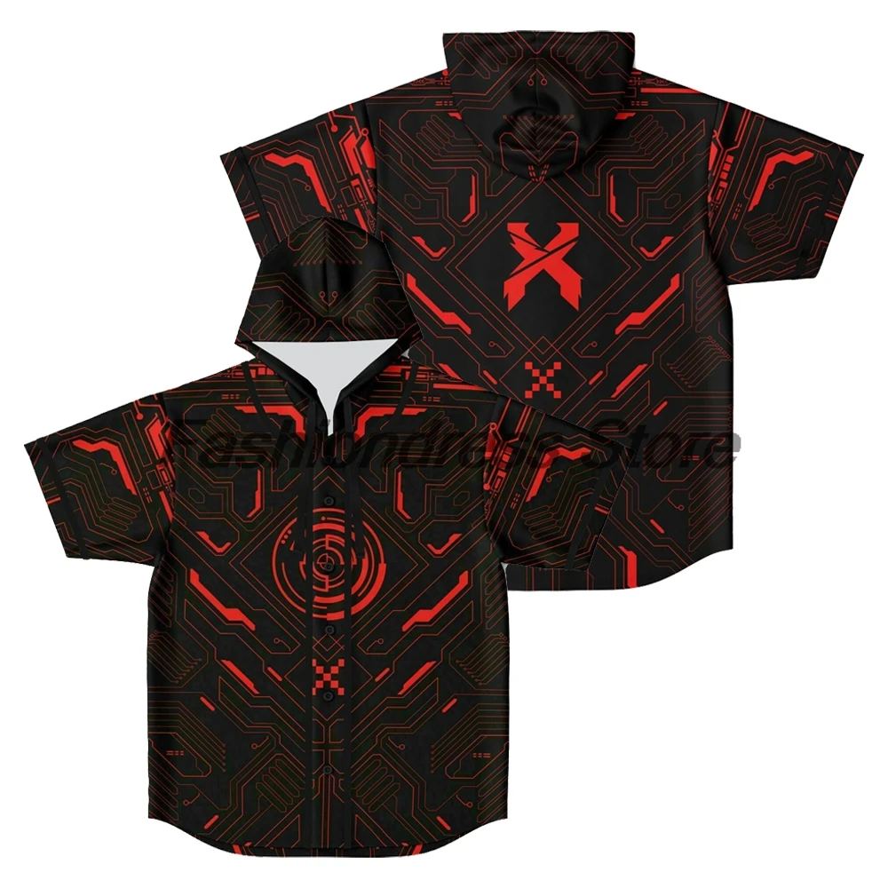 Excision Merch Hooded Baseball Jersey 2026 Music Festival Short Sleeve Button-up Shirts Women Men Streetwear Tops
Excision Merch Hooded Baseball Jersey 2026 Music Festival Short Sleeve Button-up Shirts Women Men Streetwear Tops