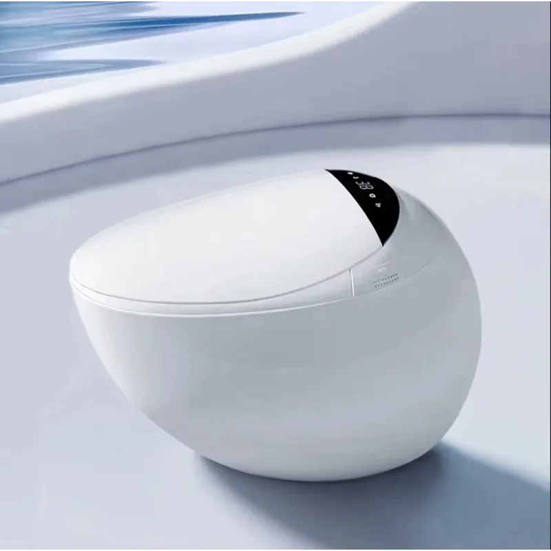 european style round automatic sensor valve smart flush no tank intelligent toilet for canada
european style round automatic sensor valve smart flush no tank intelligent toilet for canada
