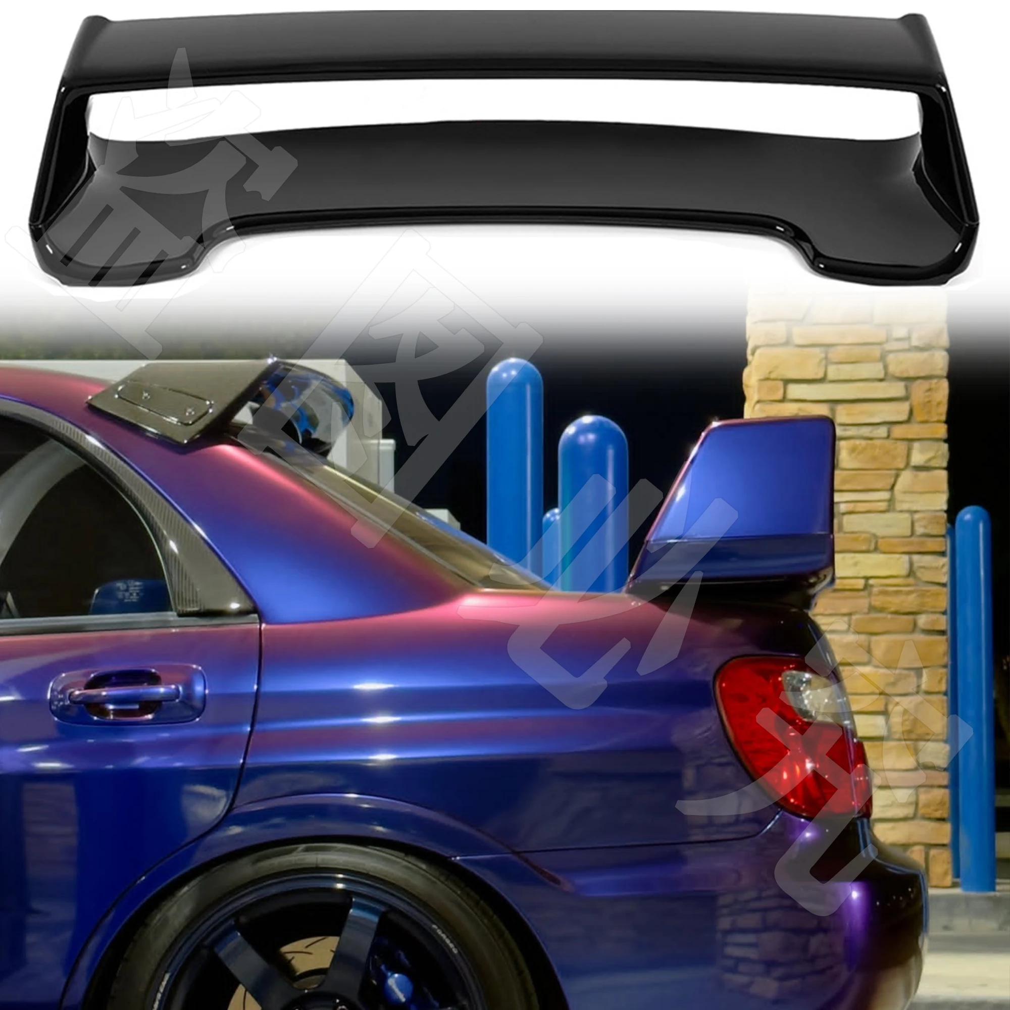 For 2002-2007 Subaru Leopard WRX STI GT Style Rear Spoiler ABS Material Carbon Fiber Look Diffuser Cover Decoration Kit Wing
For 2002-2007 Subaru Leopard WRX STI GT Style Rear Spoiler ABS Material Carbon Fiber Look Diffuser Cover Decoration Kit Wing