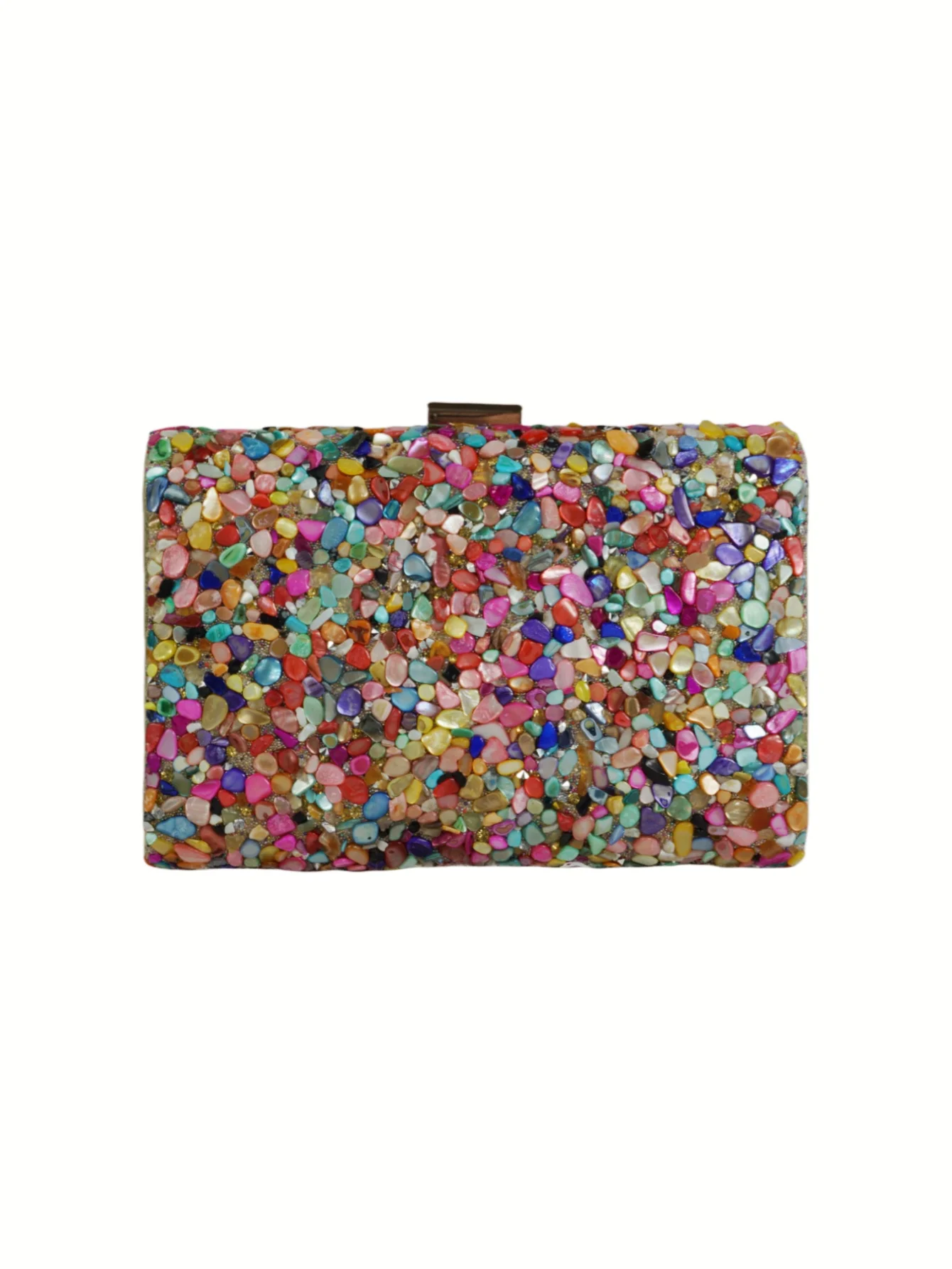 A beautiful and noble banquet bag with colorful stones, suitable for ladies' parties, gatherings, and weddings.
A beautiful and noble banquet bag with colorful stones, suitable for ladies' parties, gatherings, and weddings.