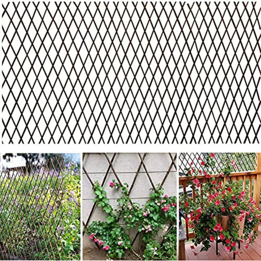 Pack Willow Expandable Lattices Fence Garden Fence Trellis for Climbing Plants Support 36x9 Inch
Pack Willow Expandable Lattices Fence Garden Fence Trellis for Climbing Plants Support 36x9 Inch