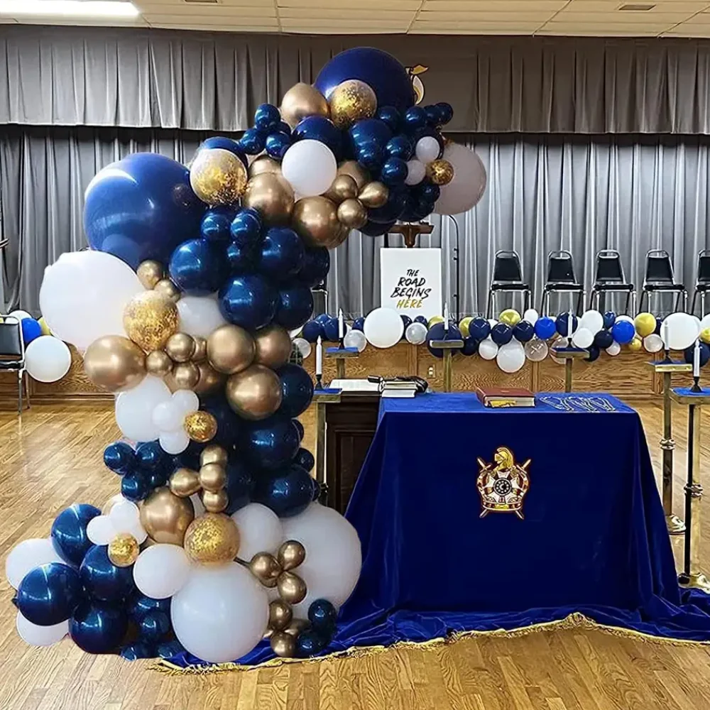 134Pcs Navy Blue White Gold Confetti Balloon Garland Arch Kit Latex Balloons Baby Shower Birthday Graduation Party Decorations
134Pcs Navy Blue White Gold Confetti Balloon Garland Arch Kit Latex Balloons Baby Shower Birthday Graduation Party Decorations