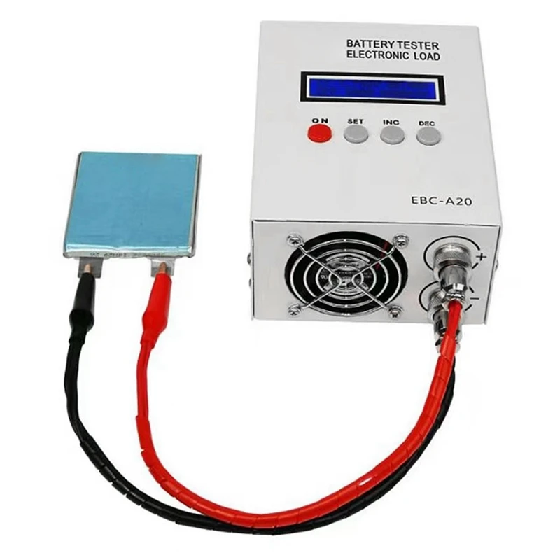 EBC-A20 Battery Capacity Tester Lead-Acid Lithium Iron Lithium Ternary Charge And Discharge Instrument US Plug
EBC-A20 Battery Capacity Tester Lead-Acid Lithium Iron Lithium Ternary Charge And Discharge Instrument US Plug