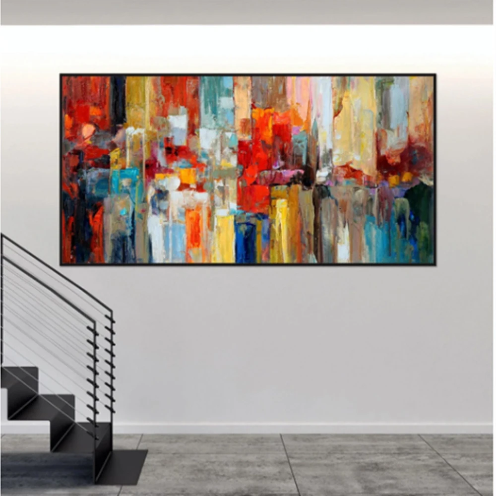 Large Textured Abstract Acrylic Oil Painting On Canvas Handmade Artwork Modern Home Decor Abstract Red Color Wall Art Painting
Large Textured Abstract Acrylic Oil Painting On Canvas Handmade Artwork Modern Home Decor Abstract Red Color Wall Art Painting