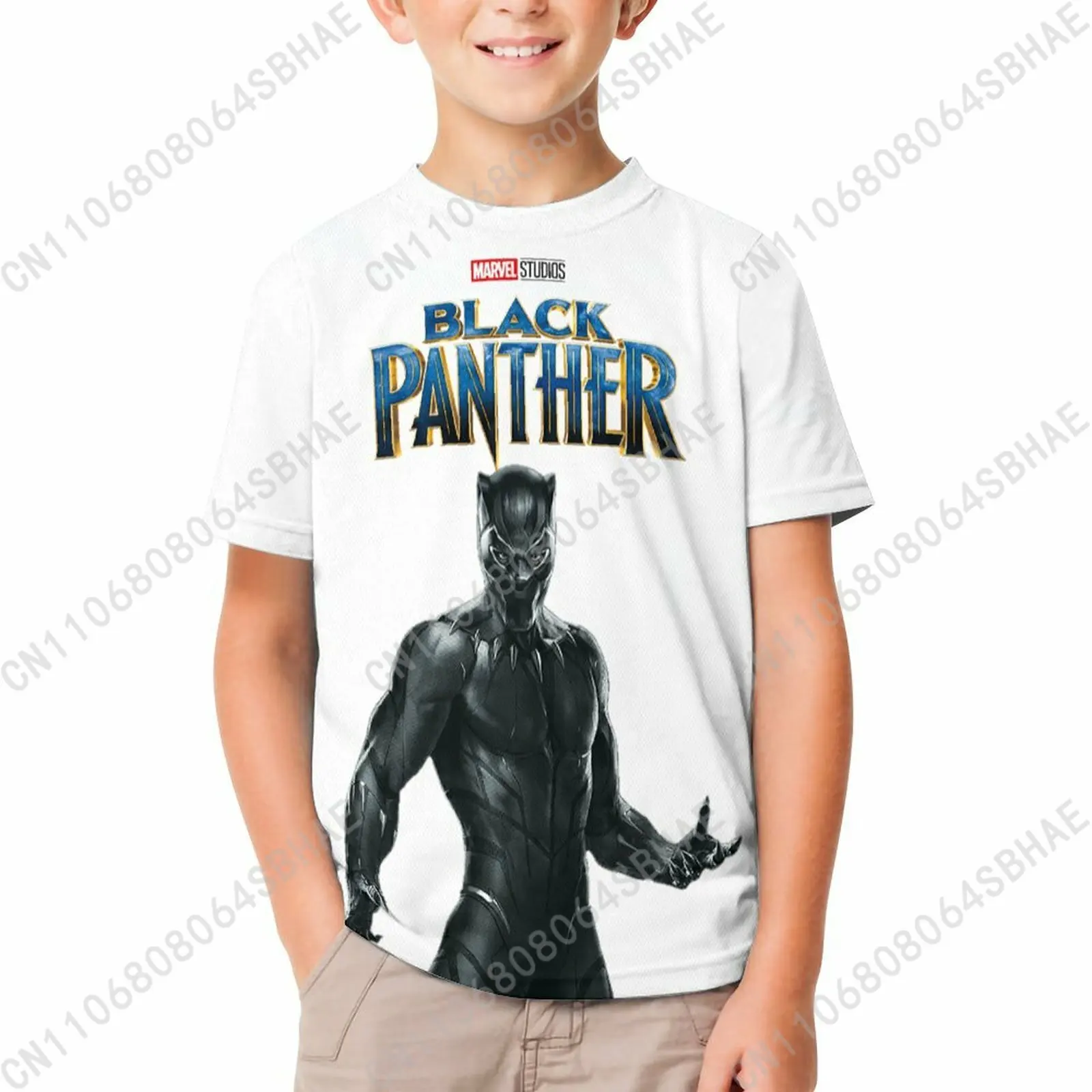 Marvel Biack Panther T Shirt Boy Girl Short Sleeve Print Cotton TShirt Comfortable Crew Neck Children Child Tee Cosplay
Marvel Biack Panther T Shirt Boy Girl Short Sleeve Print Cotton TShirt Comfortable Crew Neck Children Child Tee Cosplay