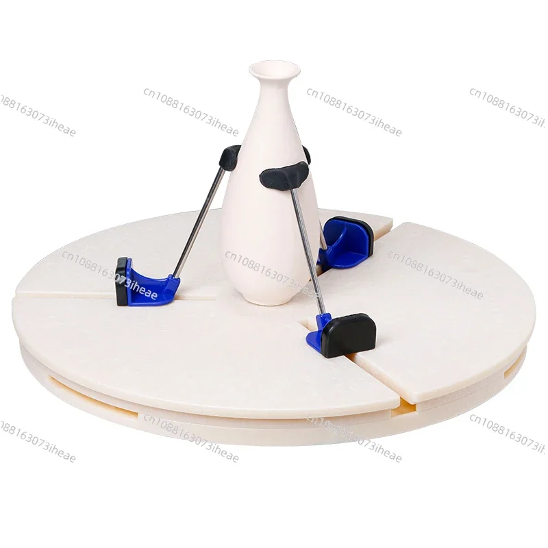 Ceramic Triangle Trimming Clamp Automatic Centering Teaching Trimming Artifact Vase Bowl Cup Novice Embroidery Tool
Ceramic Triangle Trimming Clamp Automatic Centering Teaching Trimming Artifact Vase Bowl Cup Novice Embroidery Tool