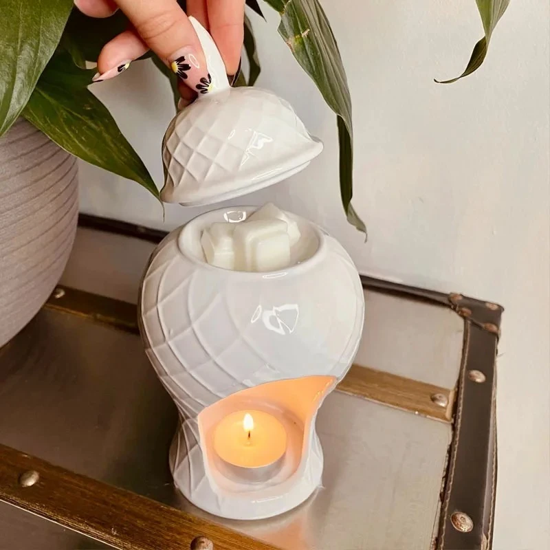 Creative General Jar Incense Burner Ceramic Incense Candle Burner Home Indoor Tea Table Zen Decoration Incense Burner
Creative General Jar Incense Burner Ceramic Incense Candle Burner Home Indoor Tea Table Zen Decoration Incense Burner