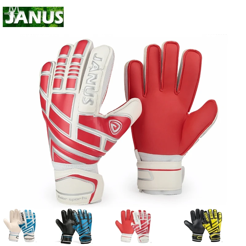 Kids Professional Latex Thickened Goalkeeper Gloves, Hard Wearing Finger Save Protection Soccer Goalie Gloves for Football Train
Kids Professional Latex Thickened Goalkeeper Gloves, Hard Wearing Finger Save Protection Soccer Goalie Gloves for Football Train