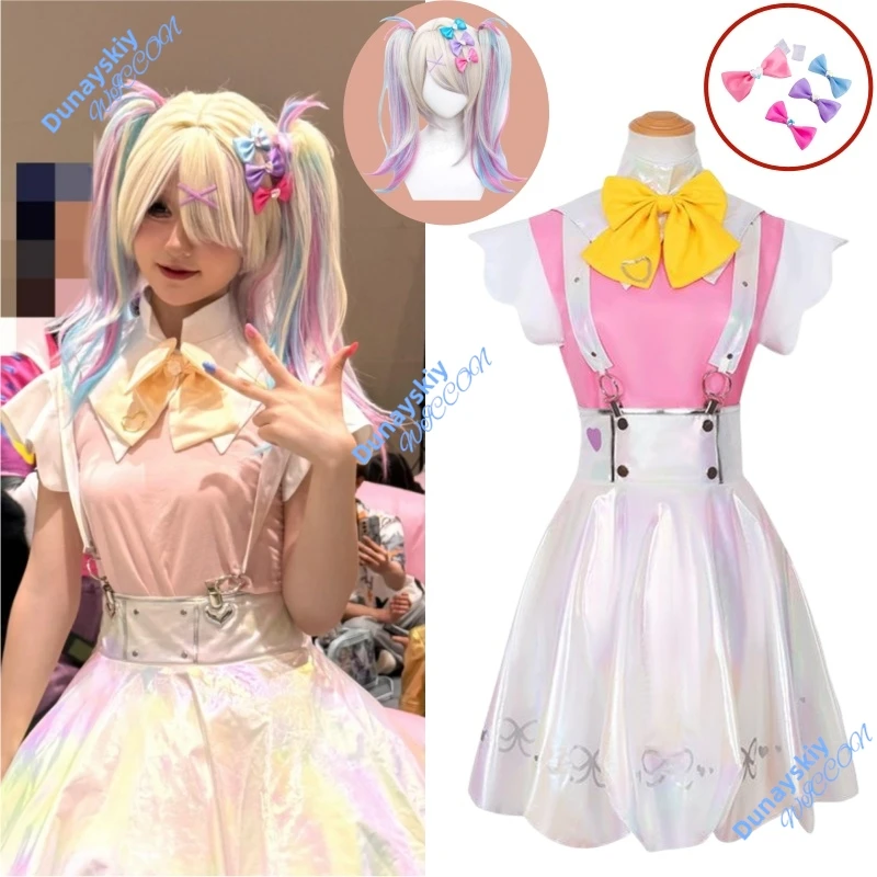 Needy Cosplay Costume Girl Overdose/Needy Streamer Overload Ame KAngel Carnival Party JK Sailor Suit Halloween Christmas Suit
Needy Cosplay Costume Girl Overdose/Needy Streamer Overload Ame KAngel Carnival Party JK Sailor Suit Halloween Christmas Suit