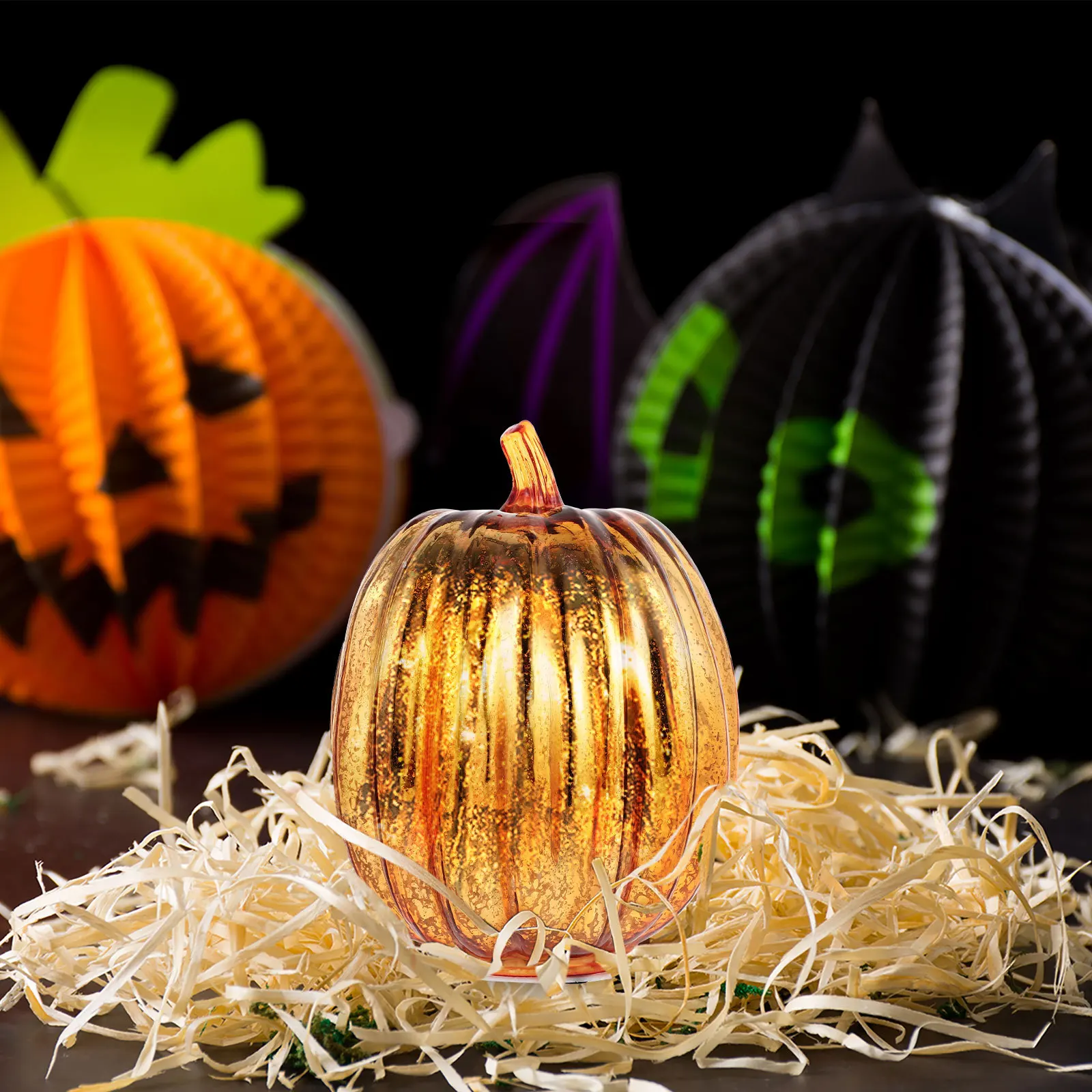 1Pcs Halloween LED Pumpkin Glass Light Decorative Party Night Atmosphere Lighting Pumpkin Light Halloween LED Lamp
1Pcs Halloween LED Pumpkin Glass Light Decorative Party Night Atmosphere Lighting Pumpkin Light Halloween LED Lamp