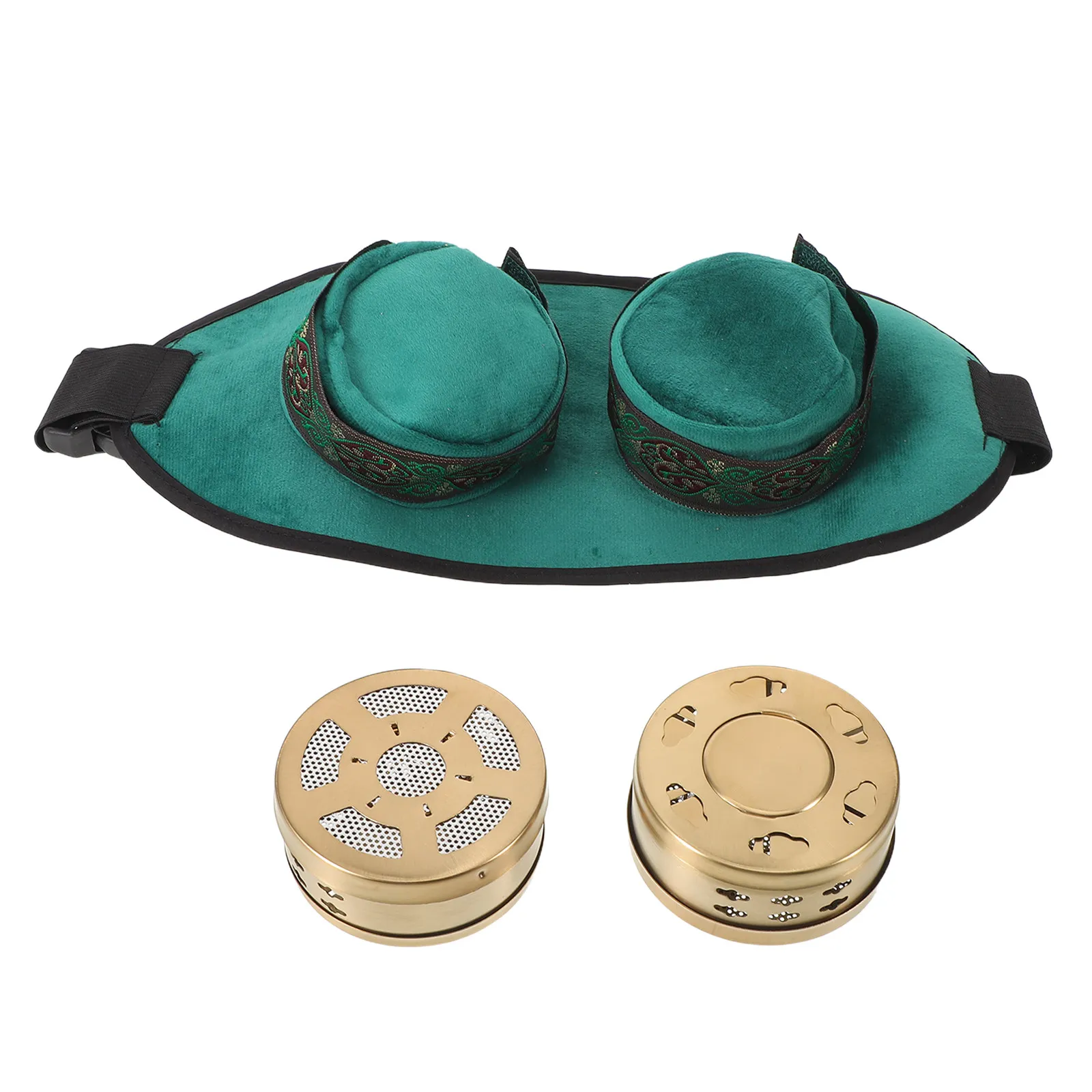 1Set Dual-Chamber Copper Moxibustion Box Set Portable Smokeless Moxa Therapy Kit for Knee Neck Back Relief Home Office Travel
1Set Dual-Chamber Copper Moxibustion Box Set Portable Smokeless Moxa Therapy Kit for Knee Neck Back Relief Home Office Travel