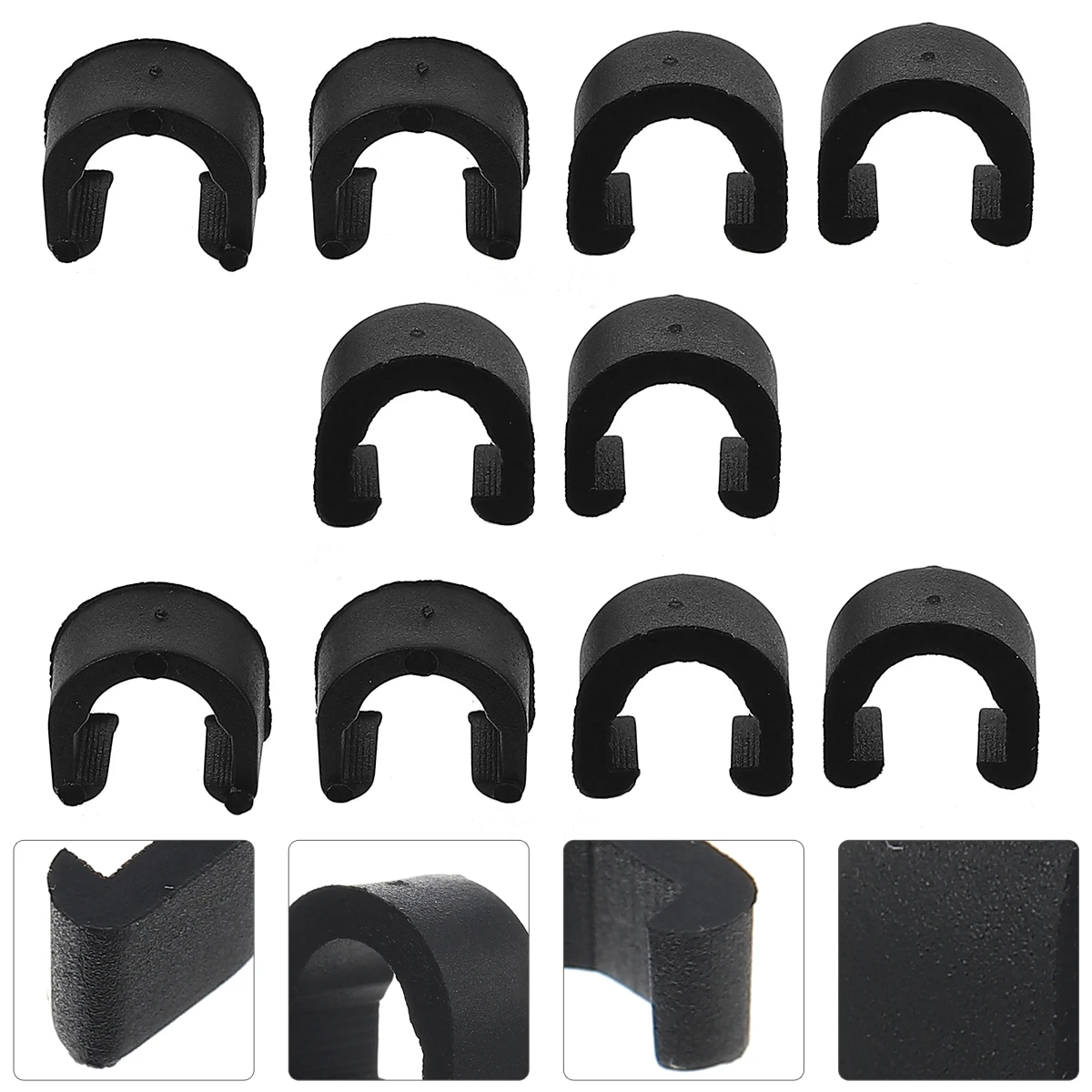 60Pcs Lightweight Plastic Brake Gear Cable C-Clips for Road Folding Bike Frame Parts Hose Guide Fixed Tubing Clips
60Pcs Lightweight Plastic Brake Gear Cable C-Clips for Road Folding Bike Frame Parts Hose Guide Fixed Tubing Clips