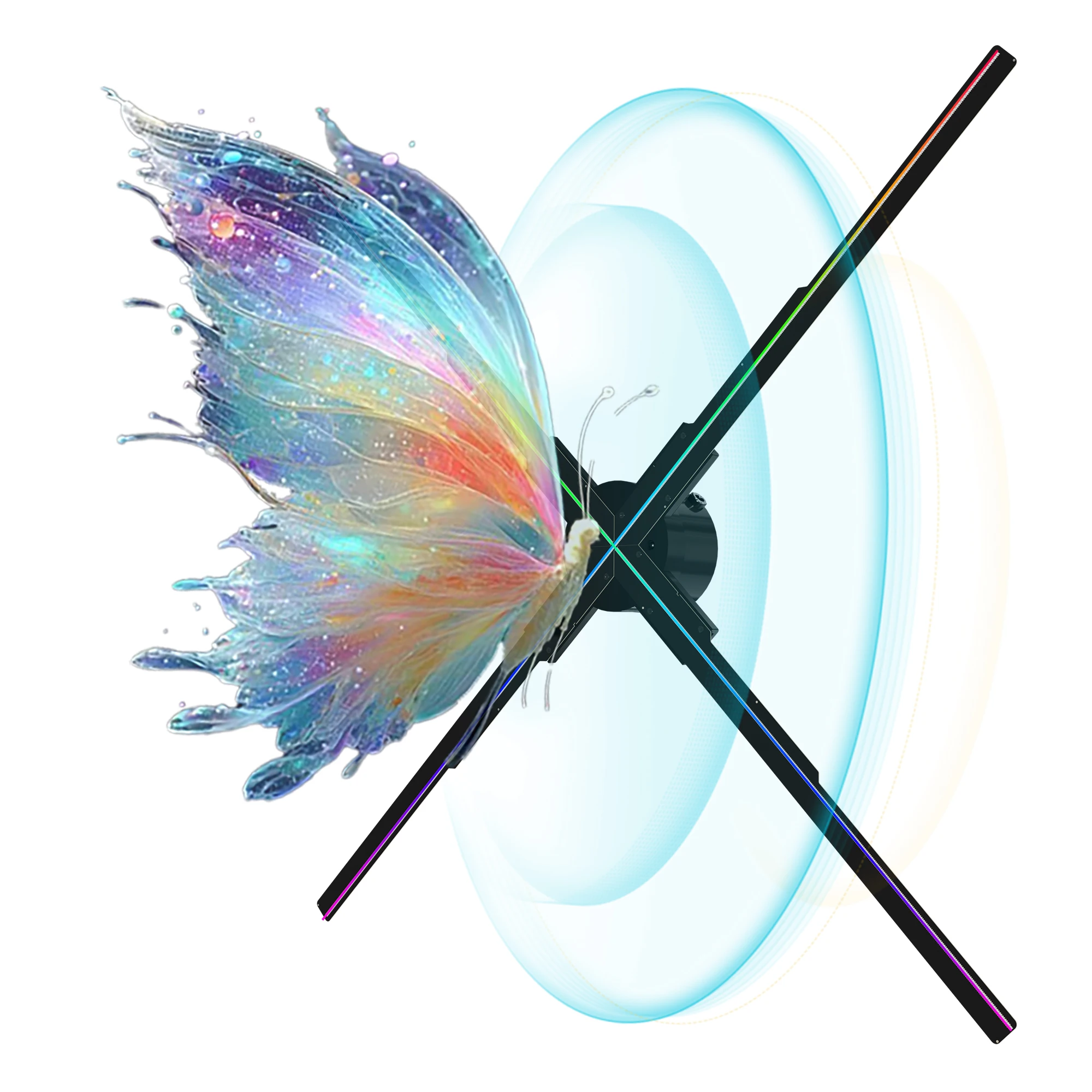P45 Newest 3D Hologram Fan Led Sign 3D Hologram Fan for Business Store Advertising Support Splicing Holographic Lamp
P45 Newest 3D Hologram Fan Led Sign 3D Hologram Fan for Business Store Advertising Support Splicing Holographic Lamp