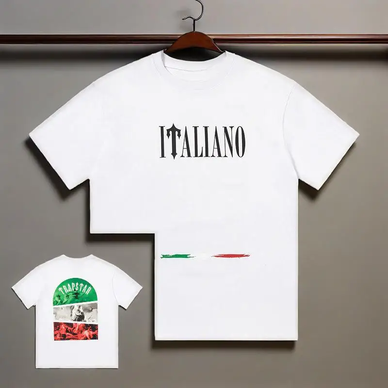 Color-printed Short-sleeved T-shirt for Men A Niche Trendy Loose and High-quality High Street T-shirt
Color-printed Short-sleeved T-shirt for Men A Niche Trendy Loose and High-quality High Street T-shirt