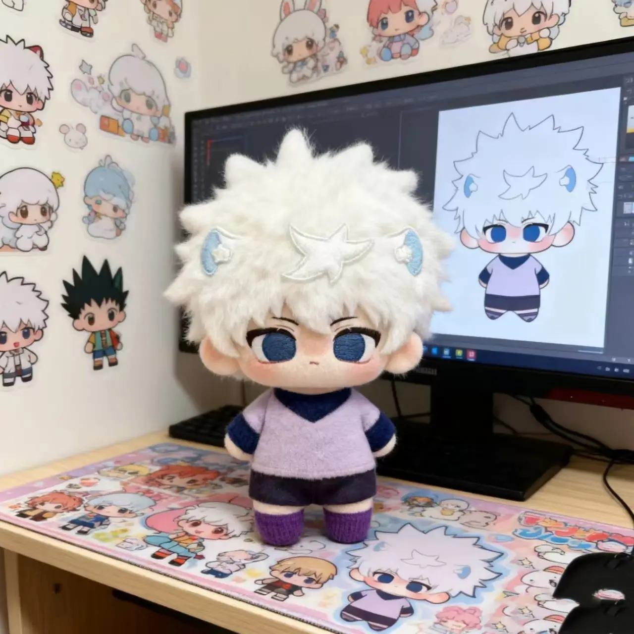 Плюшевая кукла Килуа Золдик из аниме, 10 см, для косплея, мультфильм, игровая фигурка, мягкая игрушка, брелок, подарок на день рождения
Плюшевая кукла Килуа Золдик из аниме, 10 см, для косплея, мультфильм, игровая фигурка, мягкая игрушка, брелок, подарок на день рождения