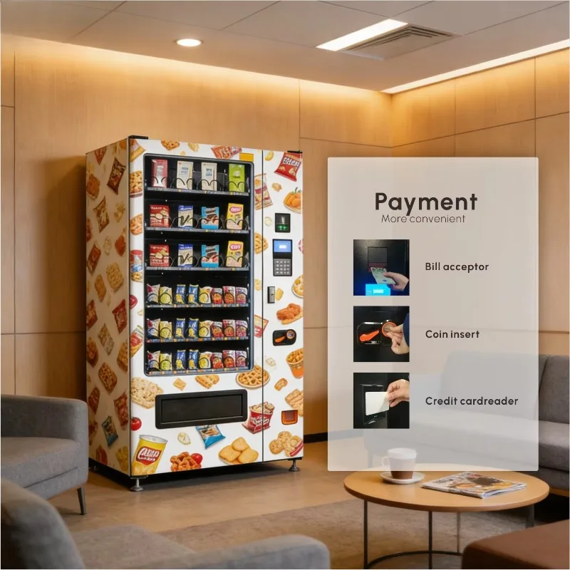 Commercial Smart Drink Vending Machine Retail Automation Touch Screen Self Service Equipment
Commercial Smart Drink Vending Machine Retail Automation Touch Screen Self Service Equipment