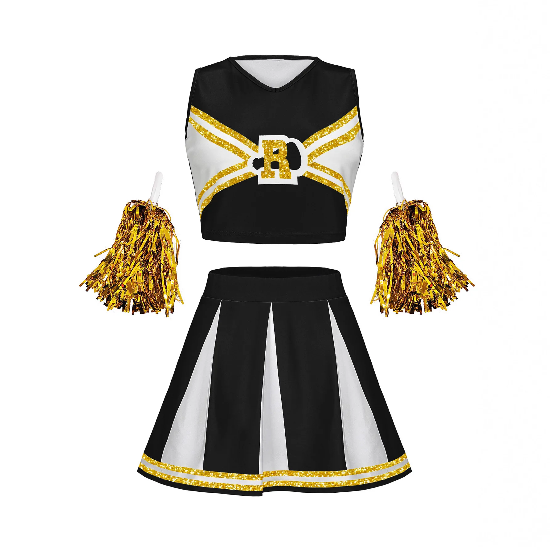 Cheerleading Women's Games Cheer Clothing Stage Gymnastics Clothing Set Cheerleading Uniforms
Cheerleading Women's Games Cheer Clothing Stage Gymnastics Clothing Set Cheerleading Uniforms