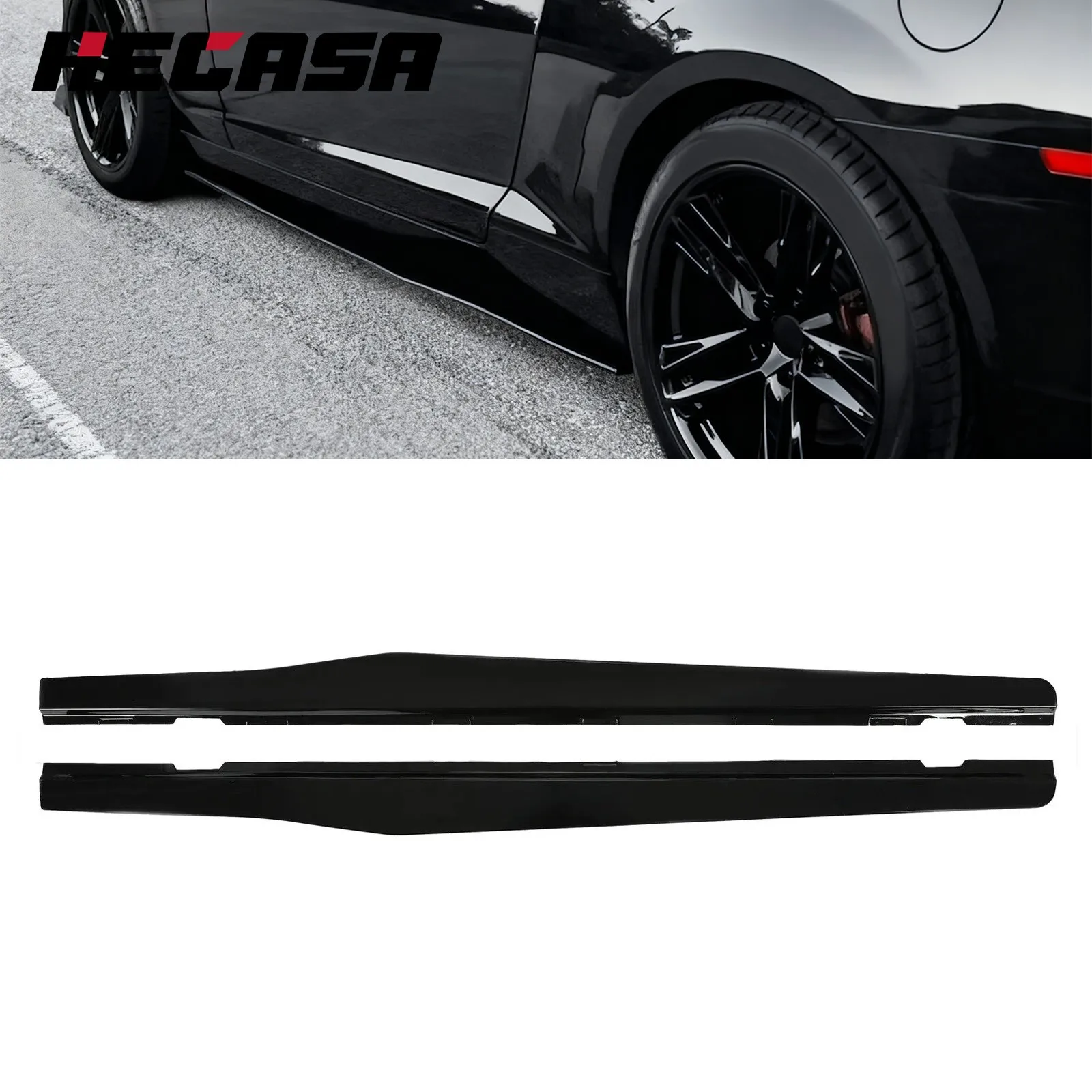 Side Skirts Extension For 2010-15 Chevy Camaro SS LS LT Gloss Black Rocker Panel
Side Skirts Extension For 2010-15 Chevy Camaro SS LS LT Gloss Black Rocker Panel