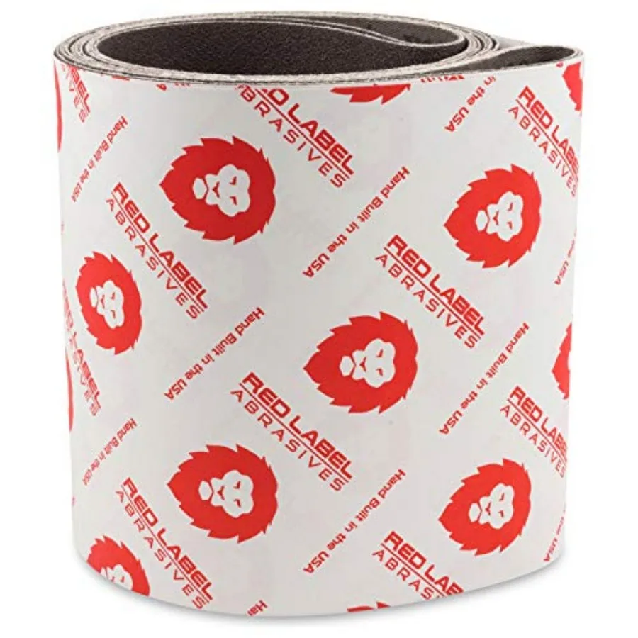 Red Label Abrasives 6 X 89 Inch Aluminum Oxide Multipurpose Sanding Belts for Woodworking Leather Rubber Plastic and Light Meta
Red Label Abrasives 6 X 89 Inch Aluminum Oxide Multipurpose Sanding Belts for Woodworking Leather Rubber Plastic and Light Meta