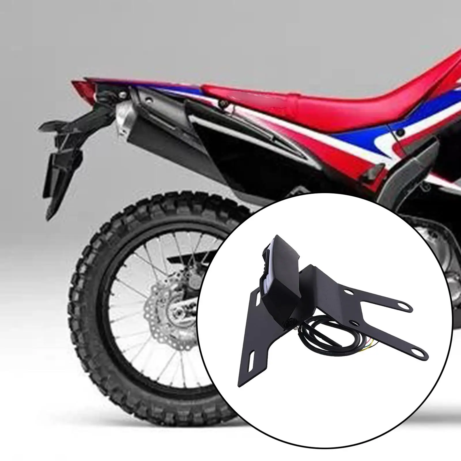 Registration Holder Bracket Replacement LED , Lamp ,Rear Light Bracket Mounts for CRF250L/M,
Registration Holder Bracket Replacement LED , Lamp ,Rear Light Bracket Mounts for CRF250L/M,