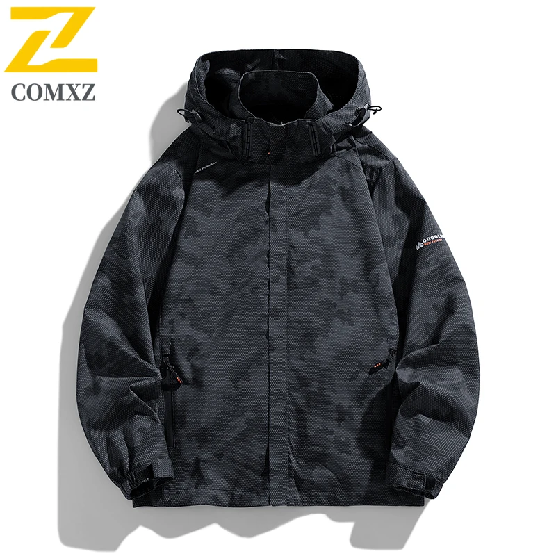 Men Jacket Autumn Style Trendy Versatile Big Size Windproof Waterproof Camouflage Charging Jacket Outdoor Cycling Hiking Jacket
Men Jacket Autumn Style Trendy Versatile Big Size Windproof Waterproof Camouflage Charging Jacket Outdoor Cycling Hiking Jacket
