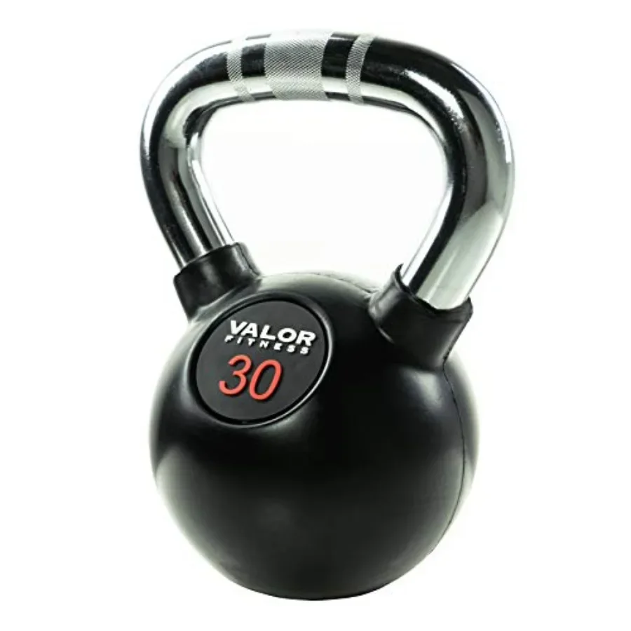 Chrome Handle Rubber Coated Kettlebells for home gym use, durable rubber-coated steel, black with chrome handle, non-slip grip
Chrome Handle Rubber Coated Kettlebells for home gym use, durable rubber-coated steel, black with chrome handle, non-slip grip