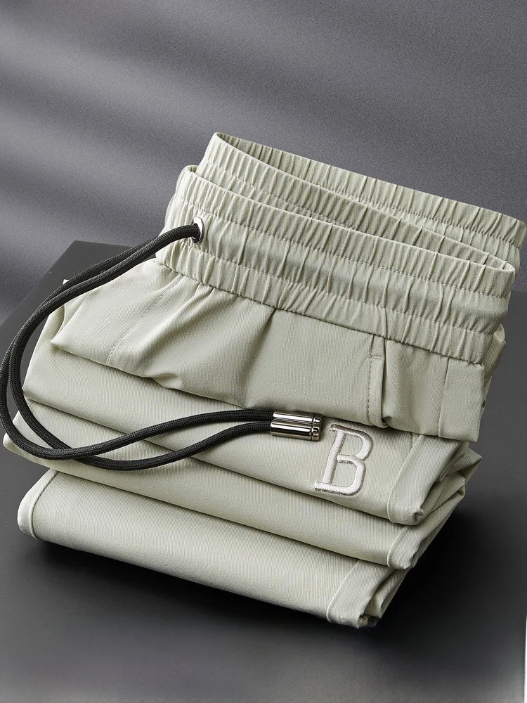 Summer Ice Sensation Silk Smooth Qui Dry Men's Slim Fit Casual Sports Pants with kets Straight Leg Leisure Trou...
Summer Ice Sensation Silk Smooth Qui Dry Men's Slim Fit Casual Sports Pants with kets Straight Leg Leisure Trou...