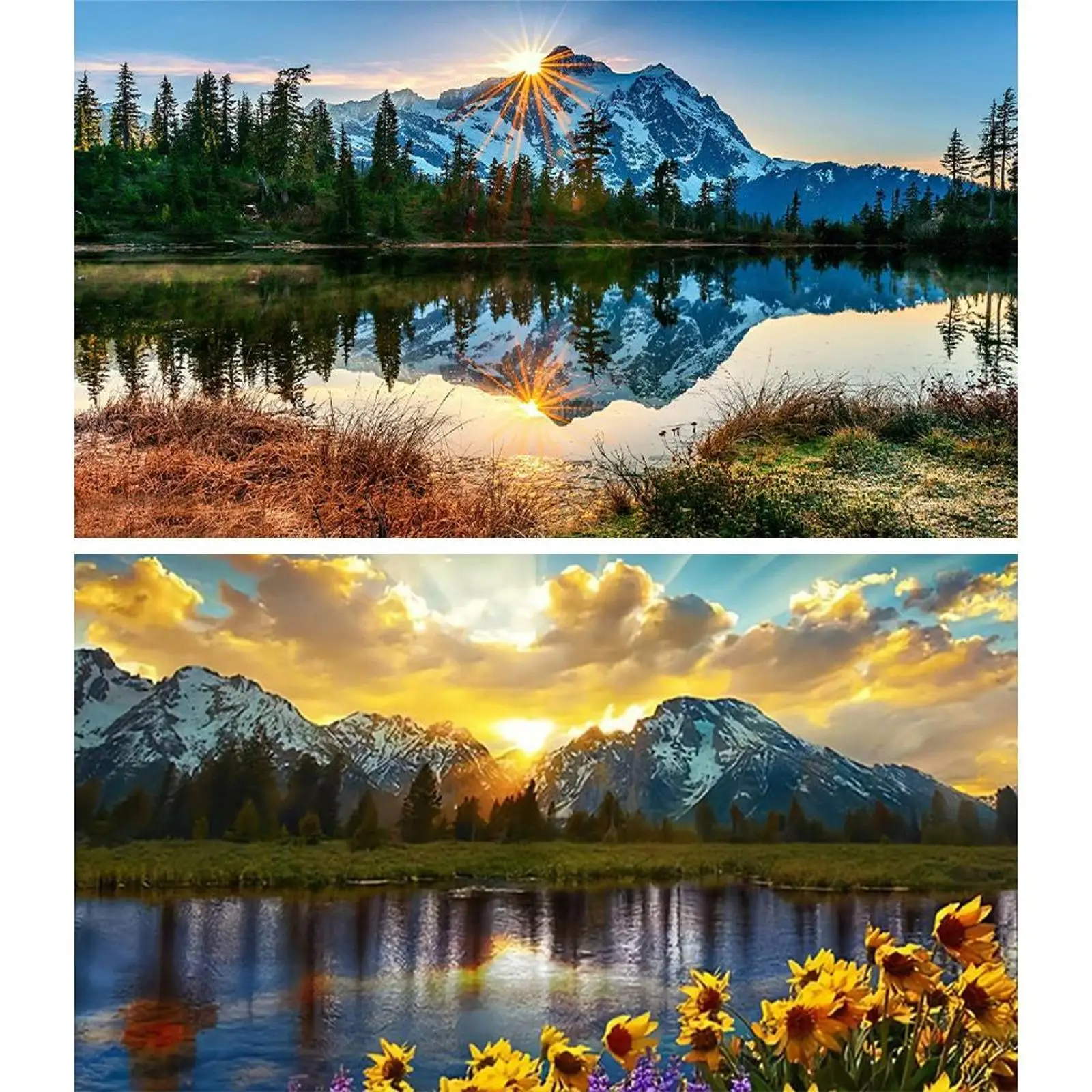 2pcs Landscape 5D DIY Full Drill Round Diamond Painting Kit Home Decor 70x40cm
2pcs Landscape 5D DIY Full Drill Round Diamond Painting Kit Home Decor 70x40cm