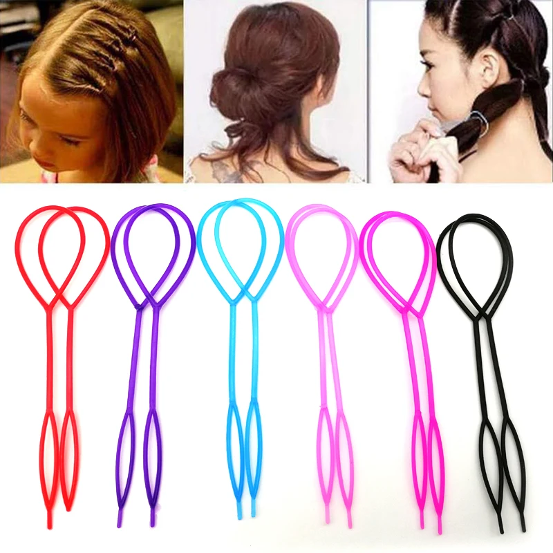 Kids Small 2 Pcs Ponytail Creator Plastic Loop Styling Tools Black Topsy Pony Topsy Tail Clip Hair Braid Maker Styling Tool
Kids Small 2 Pcs Ponytail Creator Plastic Loop Styling Tools Black Topsy Pony Topsy Tail Clip Hair Braid Maker Styling Tool