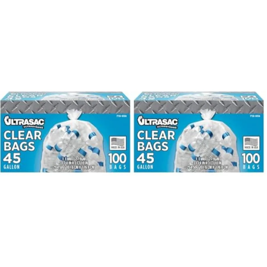 Recycling Bag, 45 Gallon, . Mil, 40"x46", Clear, w/Ties, 00 Count Pack of
Recycling Bag, 45 Gallon, . Mil, 40"x46", Clear, w/Ties, 00 Count Pack of