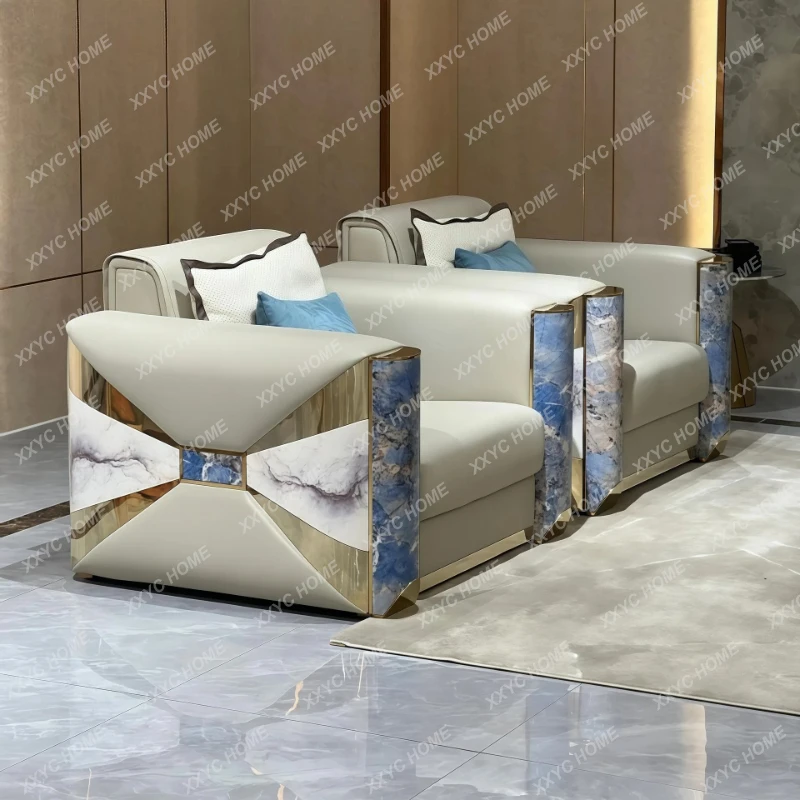 light luxury blue and white porcelain sofa, villa mansion large flat floor
light luxury blue and white porcelain sofa, villa mansion large flat floor