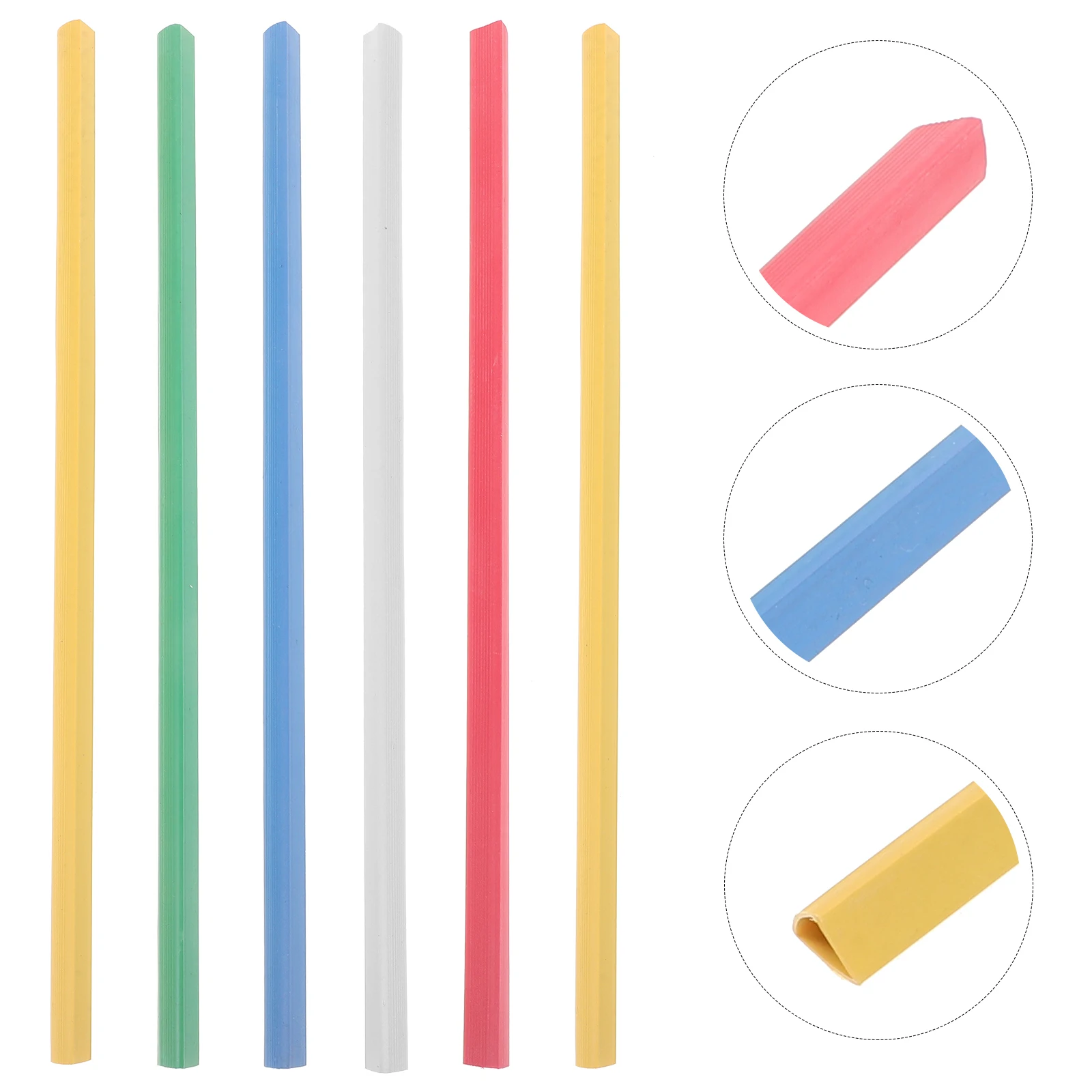 30pcs A4 Sliding Bars 0.9CM Red Yellow Green Blue White Plastic Binder Clips for Office Loose Leaf DIY Projects
30pcs A4 Sliding Bars 0.9CM Red Yellow Green Blue White Plastic Binder Clips for Office Loose Leaf DIY Projects