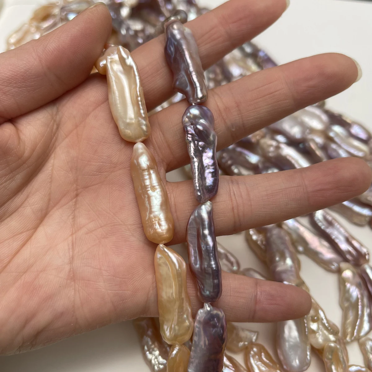 High-quality Colored Pipa Beads Natural Baroque Pearls Beads for Jewelry Making Supplies DIY Necklaces Bracelets and Accessories
High-quality Colored Pipa Beads Natural Baroque Pearls Beads for Jewelry Making Supplies DIY Necklaces Bracelets and Accessories
