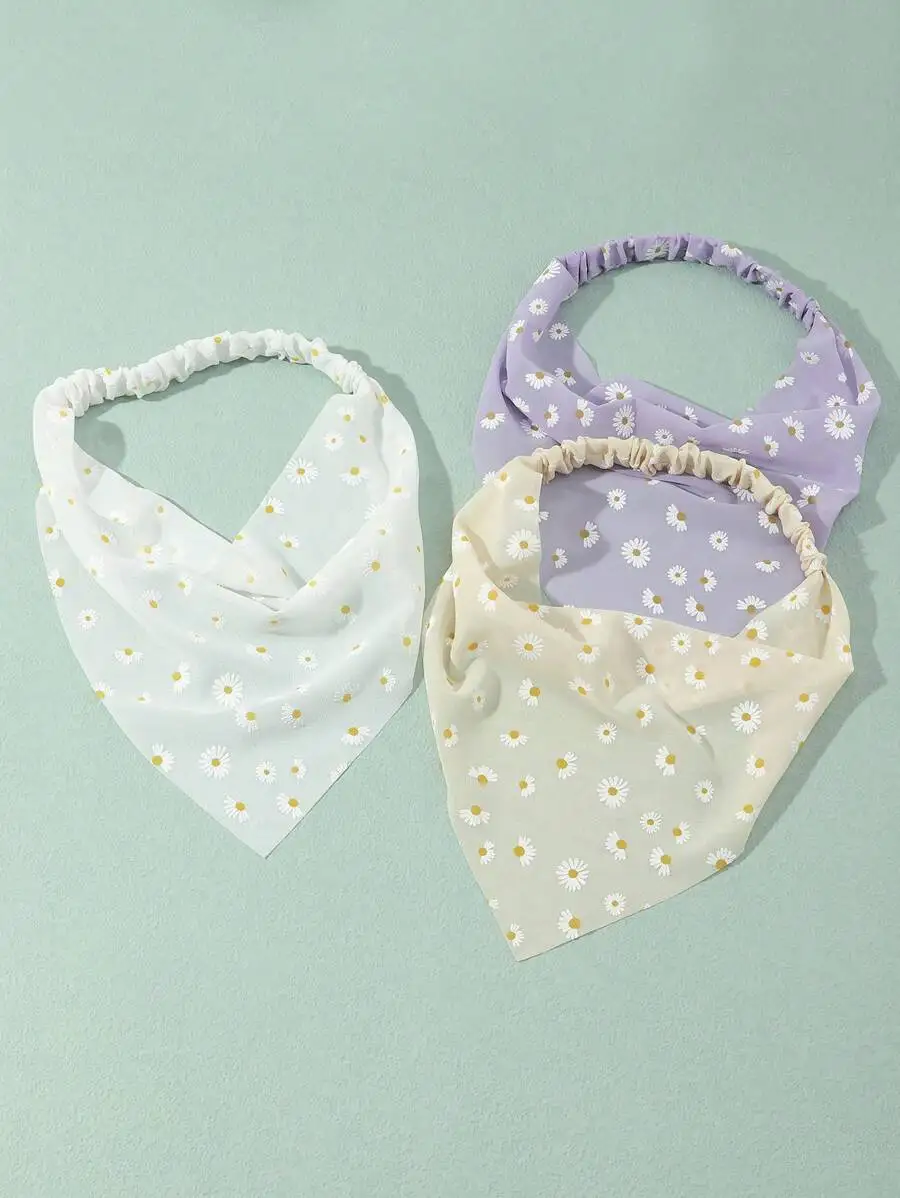 3pcs Womens Floral Print Elastic Headbands Bandanas For Daily Festival Outdoor Spring Summer Wear
3pcs Womens Floral Print Elastic Headbands Bandanas For Daily Festival Outdoor Spring Summer Wear