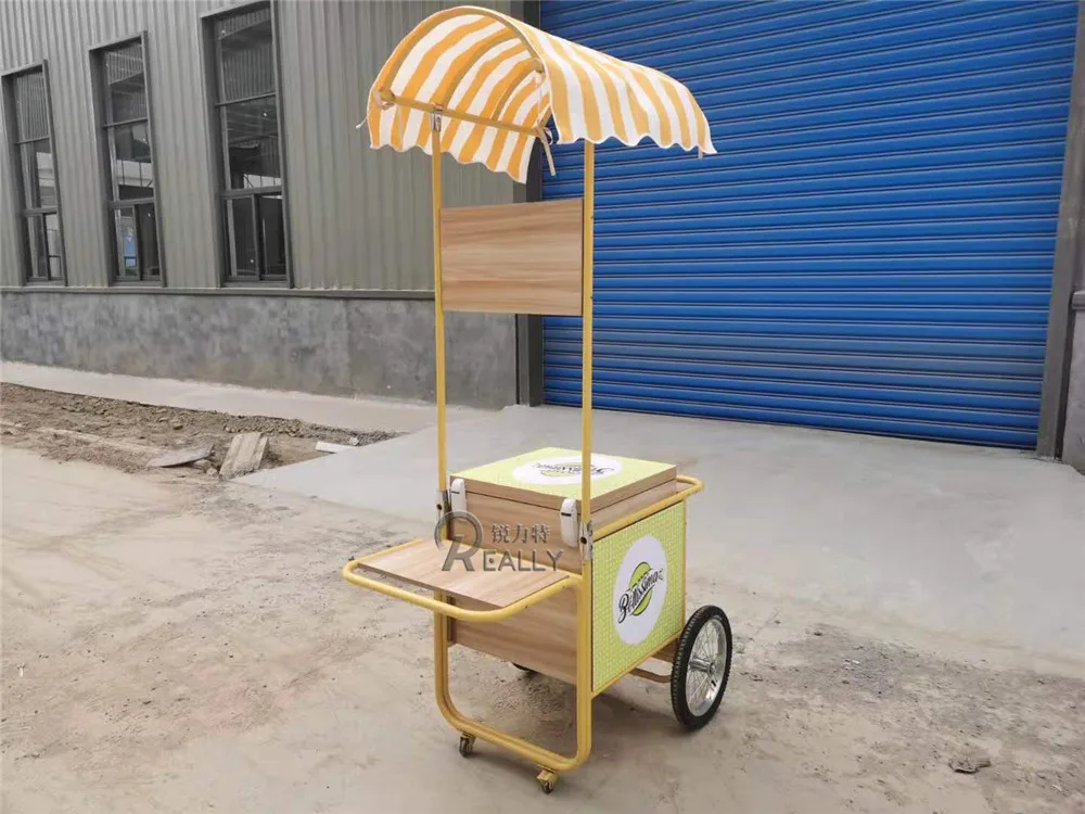 50L Push Hand Ice Cream Container For Coffee Popsicle Bike Food Truck Park Gelato Cart
50L Push Hand Ice Cream Container For Coffee Popsicle Bike Food Truck Park Gelato Cart