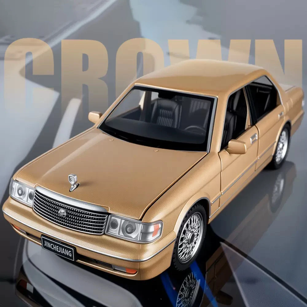 1/32 металлическая литая под давлением модель автомобиля Toyota Crown, имитация звука и светового пояса, детские игрушки, подарок на день рождения
1/32 металлическая литая под давлением модель автомобиля Toyota Crown, имитация звука и светового пояса, детские игрушки, подарок на день рождения