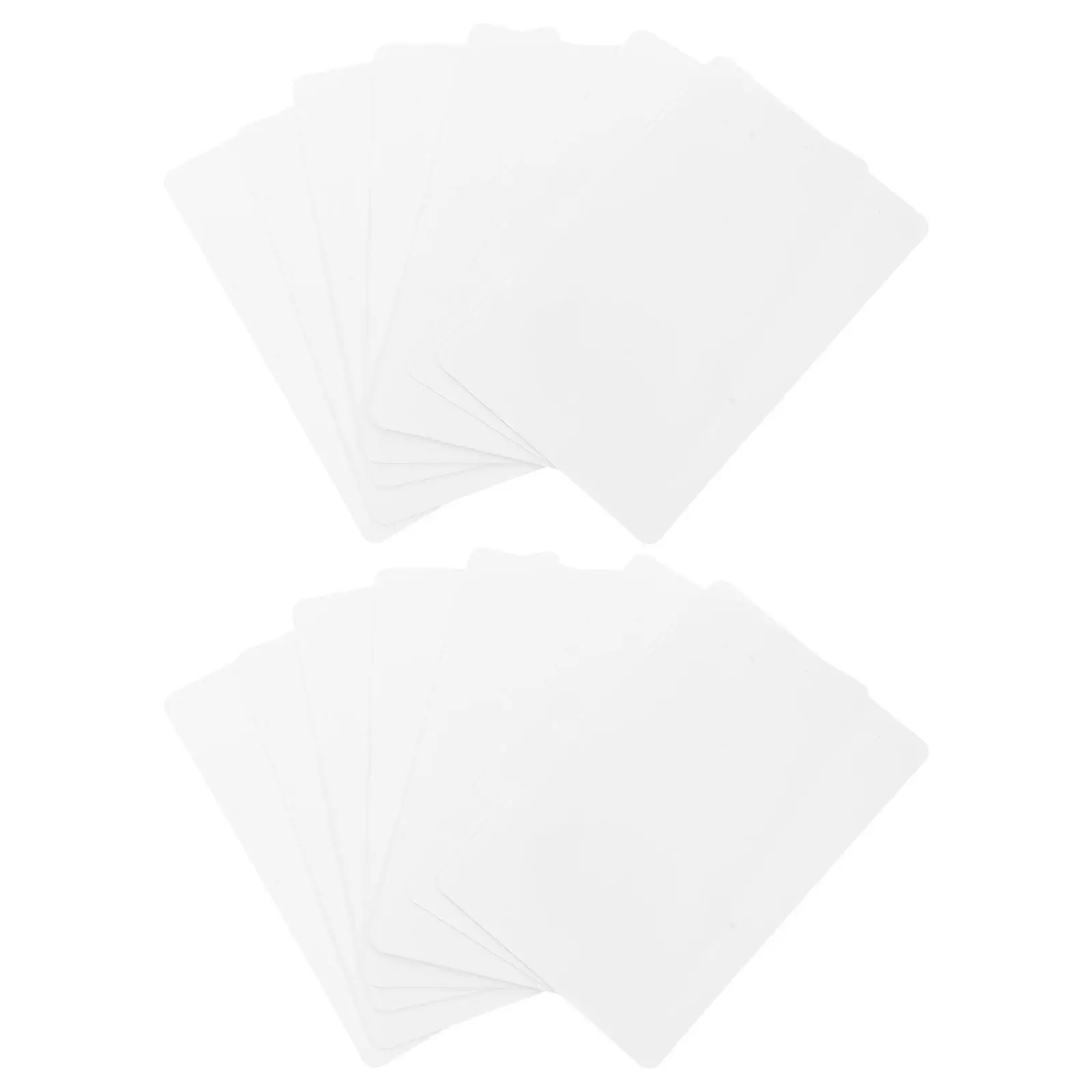 52 Piece Blank Heat Transfer Poker Cards Matte Finish for Sublimation Printing Custom Craft Heat Press Applications
52 Piece Blank Heat Transfer Poker Cards Matte Finish for Sublimation Printing Custom Craft Heat Press Applications