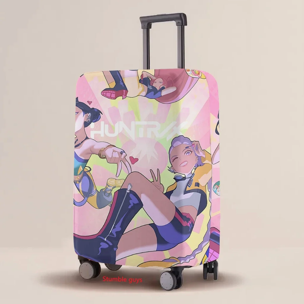 Kpop Demon Hunters Cartoon Luggage Cover Wear-Resistant Fashion Elastic Print Protective Case Travel Accessories
Kpop Demon Hunters Cartoon Luggage Cover Wear-Resistant Fashion Elastic Print Protective Case Travel Accessories