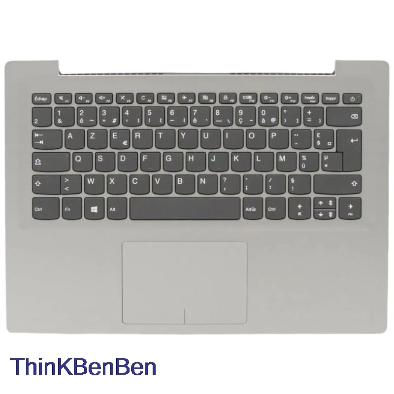 FR French Mineral Gray Keyboard Upper Case Palmrest Shell Cover For Lenovo Ideapad 320S 14 14IKB 5CB0N78371
FR French Mineral Gray Keyboard Upper Case Palmrest Shell Cover For Lenovo Ideapad 320S 14 14IKB 5CB0N78371