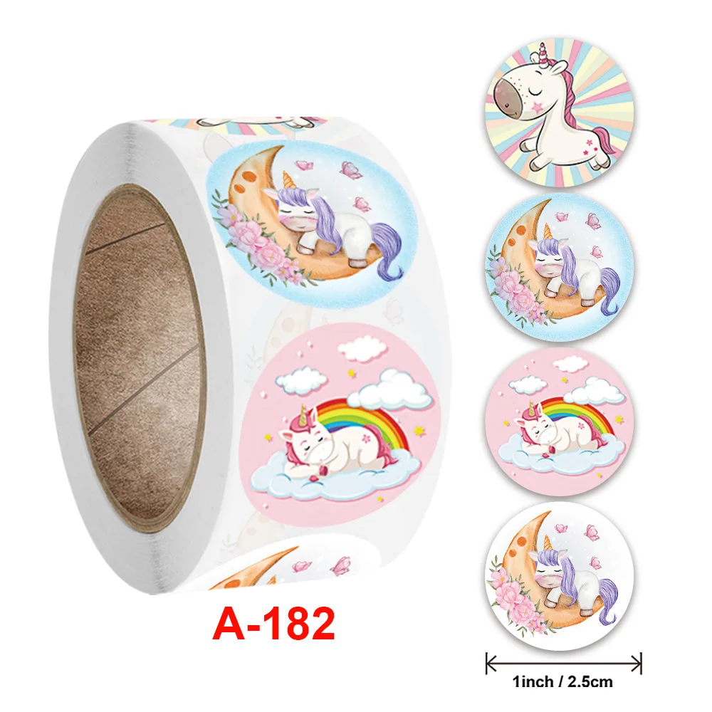 100-500pcs 1inch Cartoon stickers for kids Cute Unicorn Teacher Reward Encourage Sticker Stationery Supply for Children
100-500pcs 1inch Cartoon stickers for kids Cute Unicorn Teacher Reward Encourage Sticker Stationery Supply for Children