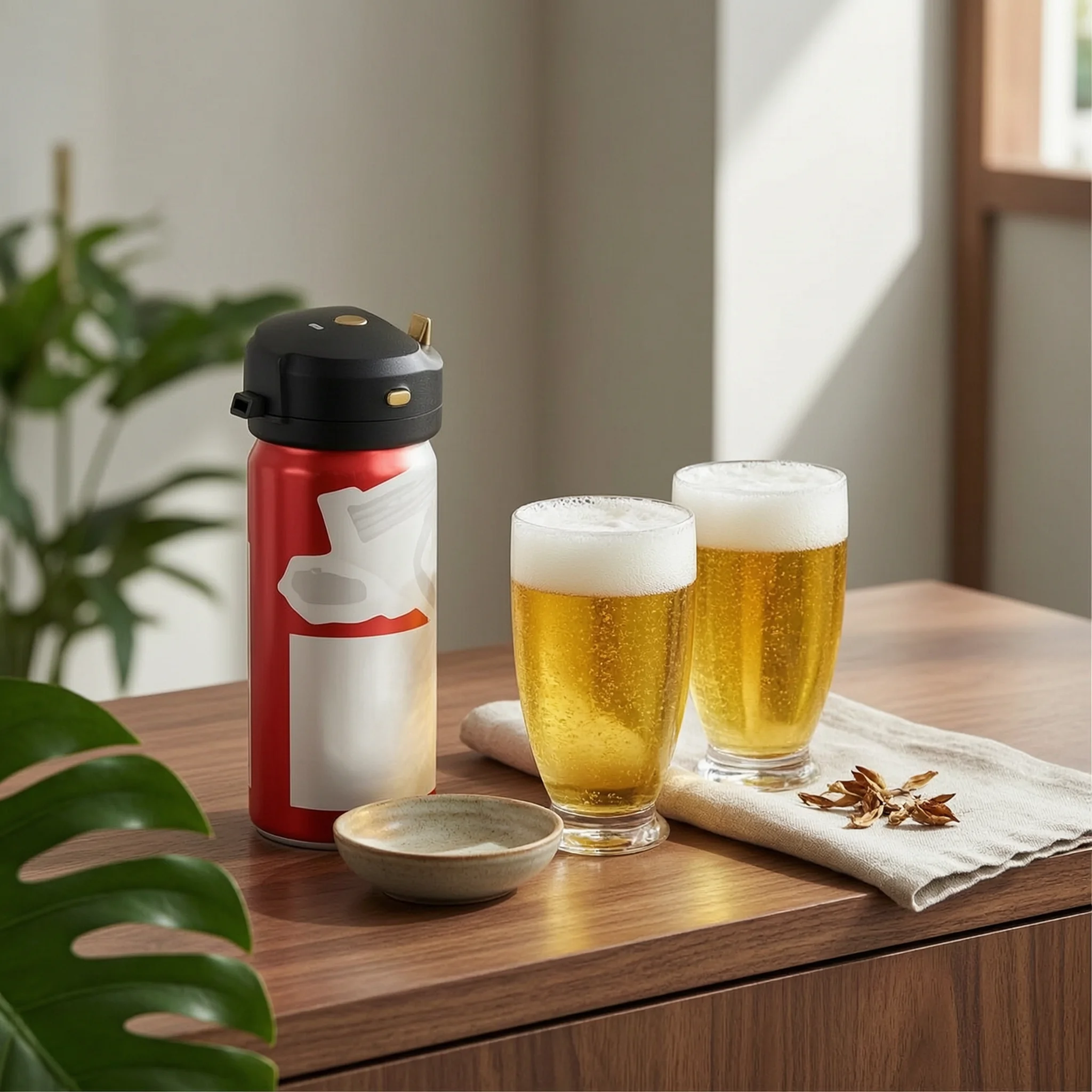 Can Beer Foamer Compact Can Beer Frother Bar Tool Top Control Drink Accessory Portable
Can Beer Foamer Compact Can Beer Frother Bar Tool Top Control Drink Accessory Portable