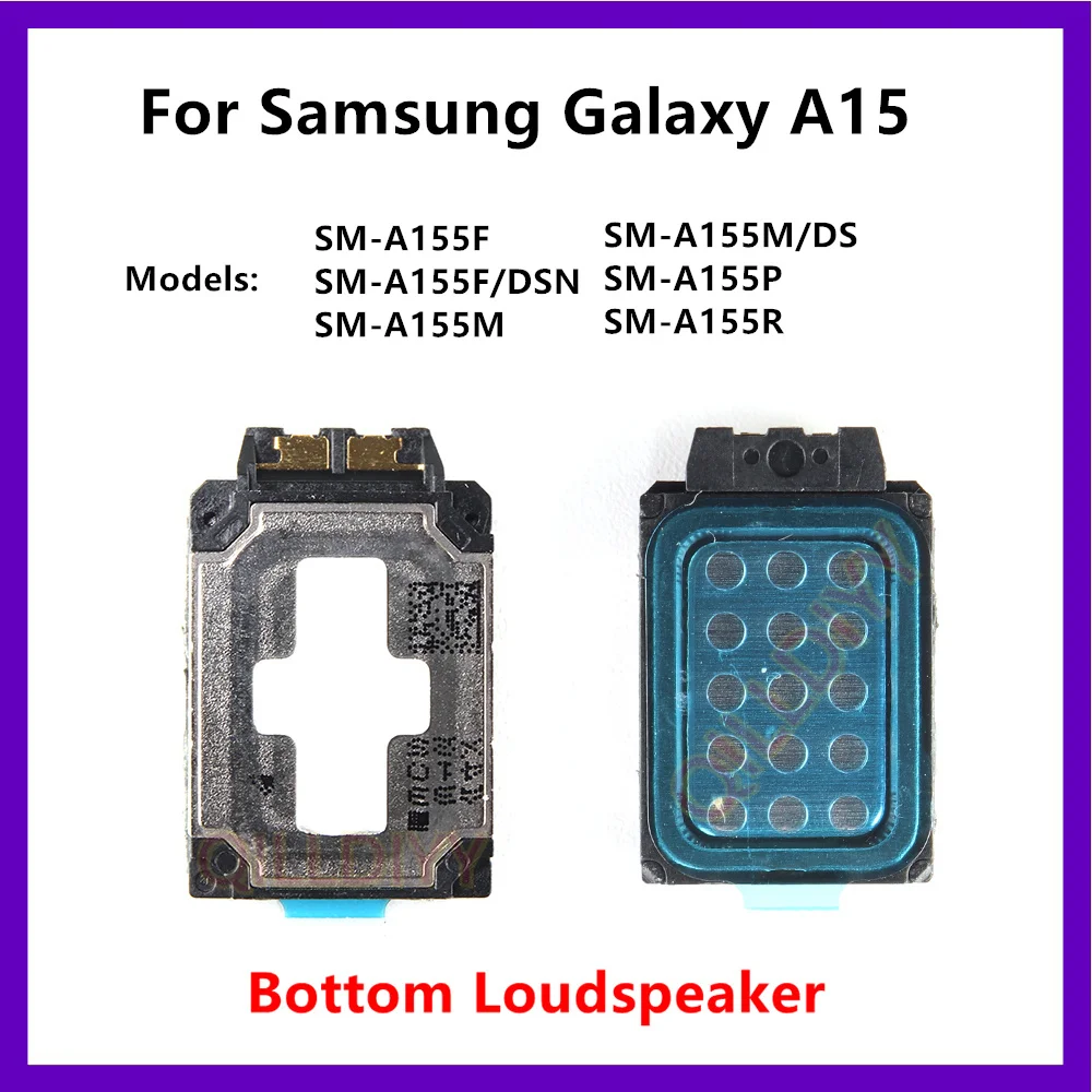 For Samsung Galaxy A15 SM-A155F SM-A155P A155R A155 Bottom Loudspeaker Buzzer Ringer Sound Module Loud Speaker Replacement Parts
For Samsung Galaxy A15 SM-A155F SM-A155P A155R A155 Bottom Loudspeaker Buzzer Ringer Sound Module Loud Speaker Replacement Parts