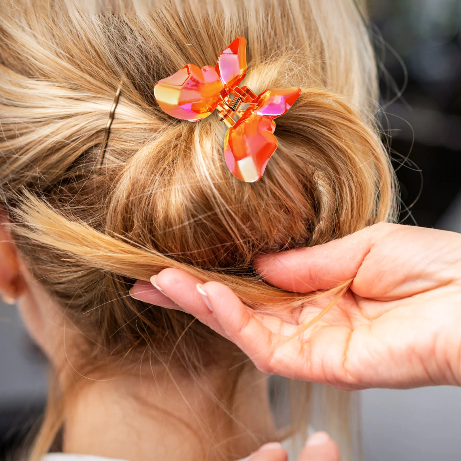 4pcs Colorful Butterfly Claw Clips for Thick Hair Accessories Set Women Cute Non Slip Jaw Hair Clamps Thing Small Large
4pcs Colorful Butterfly Claw Clips for Thick Hair Accessories Set Women Cute Non Slip Jaw Hair Clamps Thing Small Large