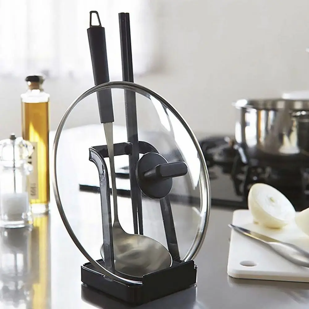Metal Practical Durable Simple With Water Tray Soup Spoon Tray Pot Cover Rack Tableware Storage Rack Spatula Ladle Holder
Metal Practical Durable Simple With Water Tray Soup Spoon Tray Pot Cover Rack Tableware Storage Rack Spatula Ladle Holder